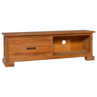 Thumbnail for TV-Schrank 112x30x37 cm Massivholz Teak