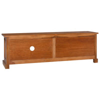 Thumbnail for TV-Schrank 112x30x37 cm Massivholz Teak