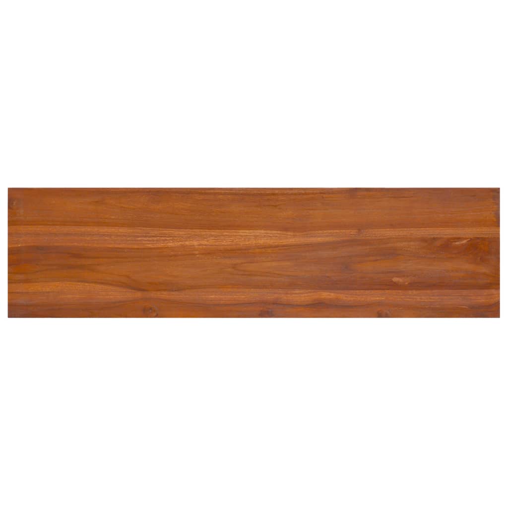 TV-Schrank 112x30x37 cm Massivholz Teak