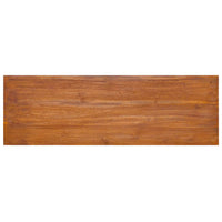 Thumbnail for Wand-TV-Schrank 90x30x30 cm Teak Massivholz