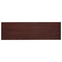 Thumbnail for TV-Schrank Klassisch Braun 100x30x45 cm Massivholz Mahagoni