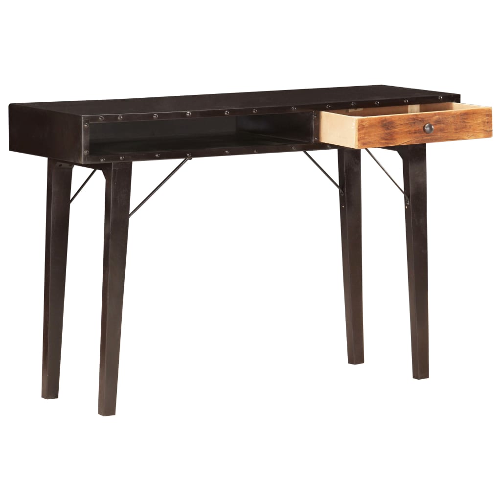 Konsolentisch 118x35x76 cm Altholz Massiv