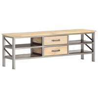 Thumbnail for TV-Schrank 120 x 30 x 40 cm Massivholz Mango