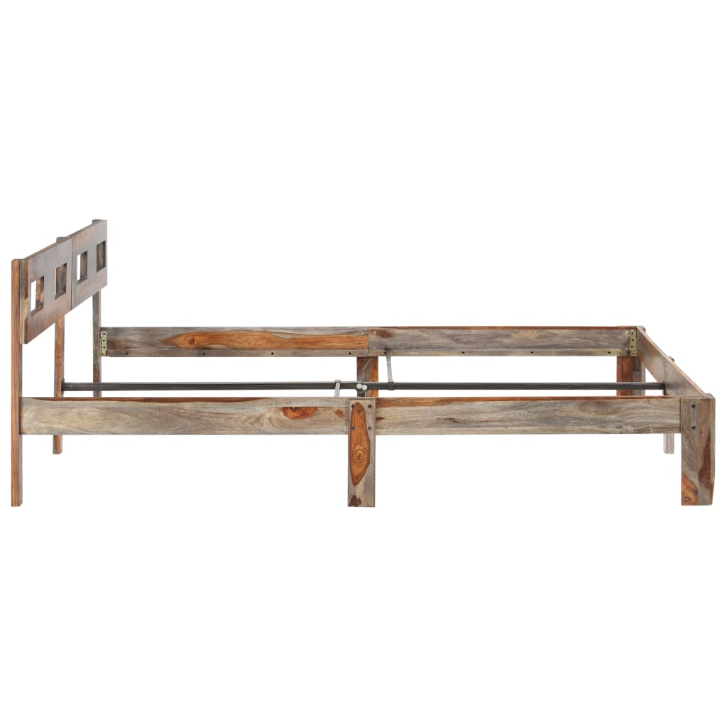 Massivholzbett Palisander 200x200 cm