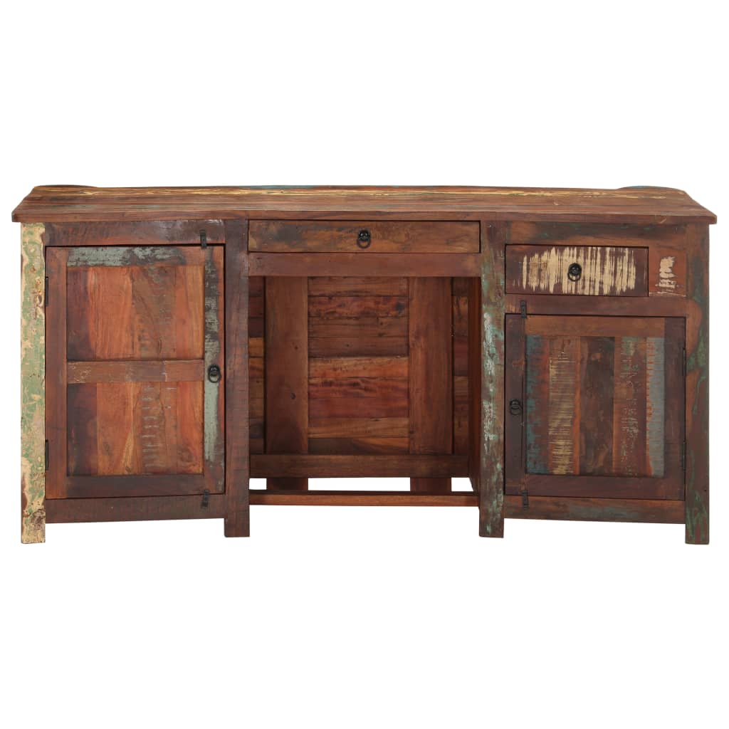 Schreibtisch 170 x 70 x 76 cm Recyceltes Massivholz