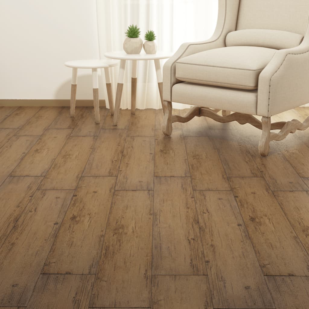 PVC-Laminat Nicht Selbstklebend 4,46 m² 3 mm Walnussbraun