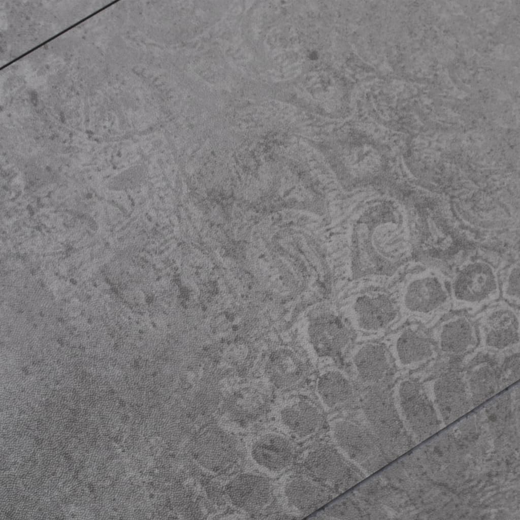 PVC-Laminat 5,02 m² 2 mm Selbstklebend Zementgrau