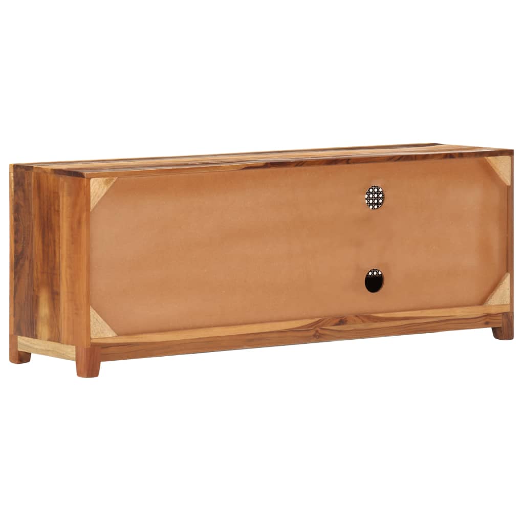 TV-Schrank 120x30x45 cm Altholz Massiv