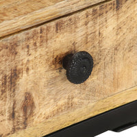 Thumbnail for Beistelltisch U-Form 45x30x61 cm Mango Massivholz