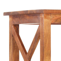 Thumbnail for Bücherregal 60x30x160 cm Massivholz mit Honigfarbenem Finish