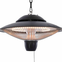 Thumbnail for Sunred Deckenheizstrahler Barcelona 1500 W Halogen Schwarz