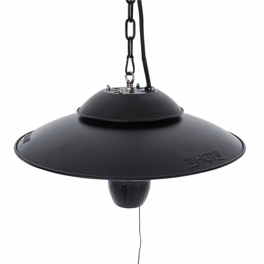 Sunred Deckenheizstrahler Barcelona 1500 W Halogen Schwarz