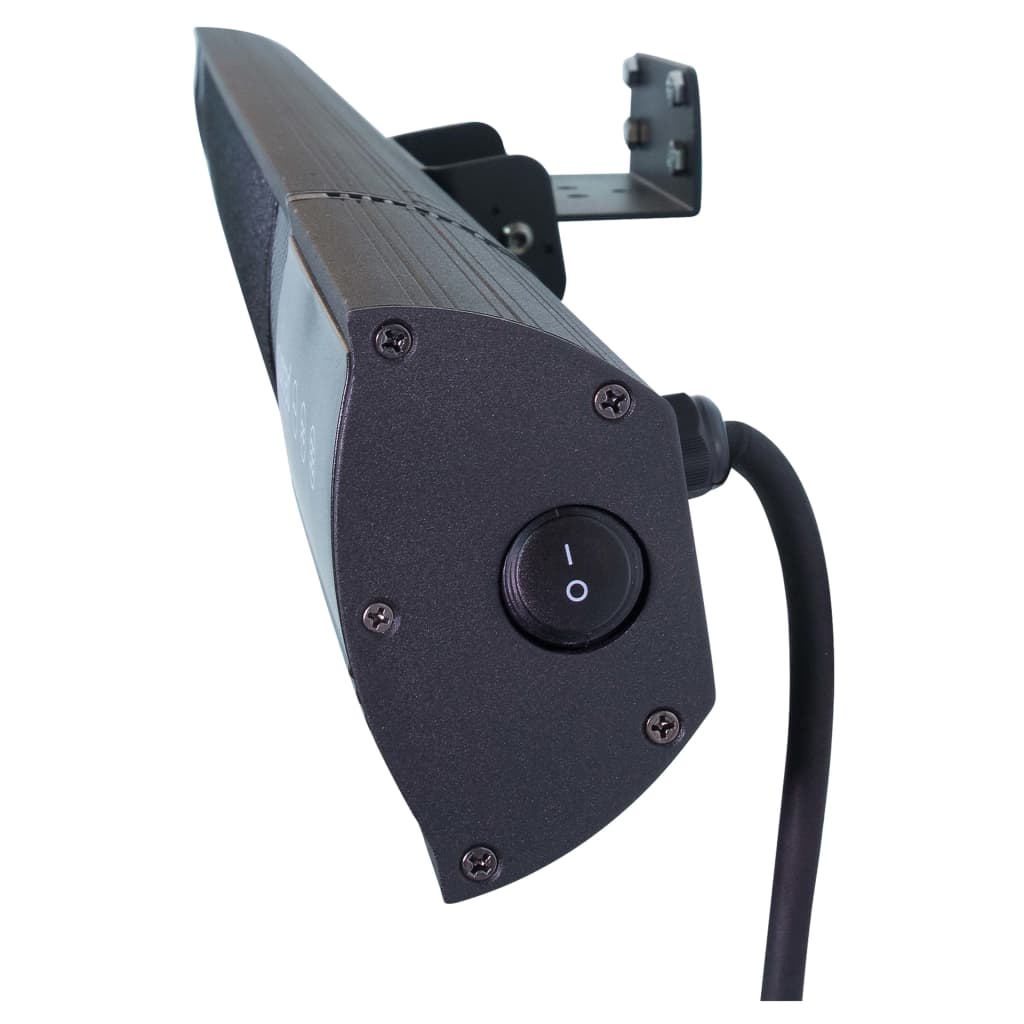 Sunred Wandheizstrahler Royal Diamond Dark 2500W Rotgold-Kohle Schwarz