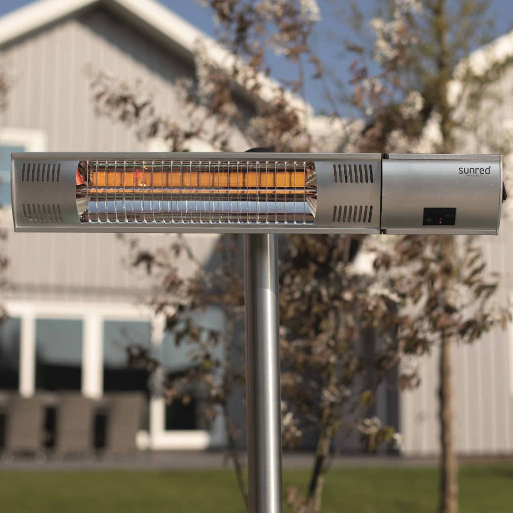 Sunred Standheizstrahler Royal Diamond 2000 W Rotgold Silbern