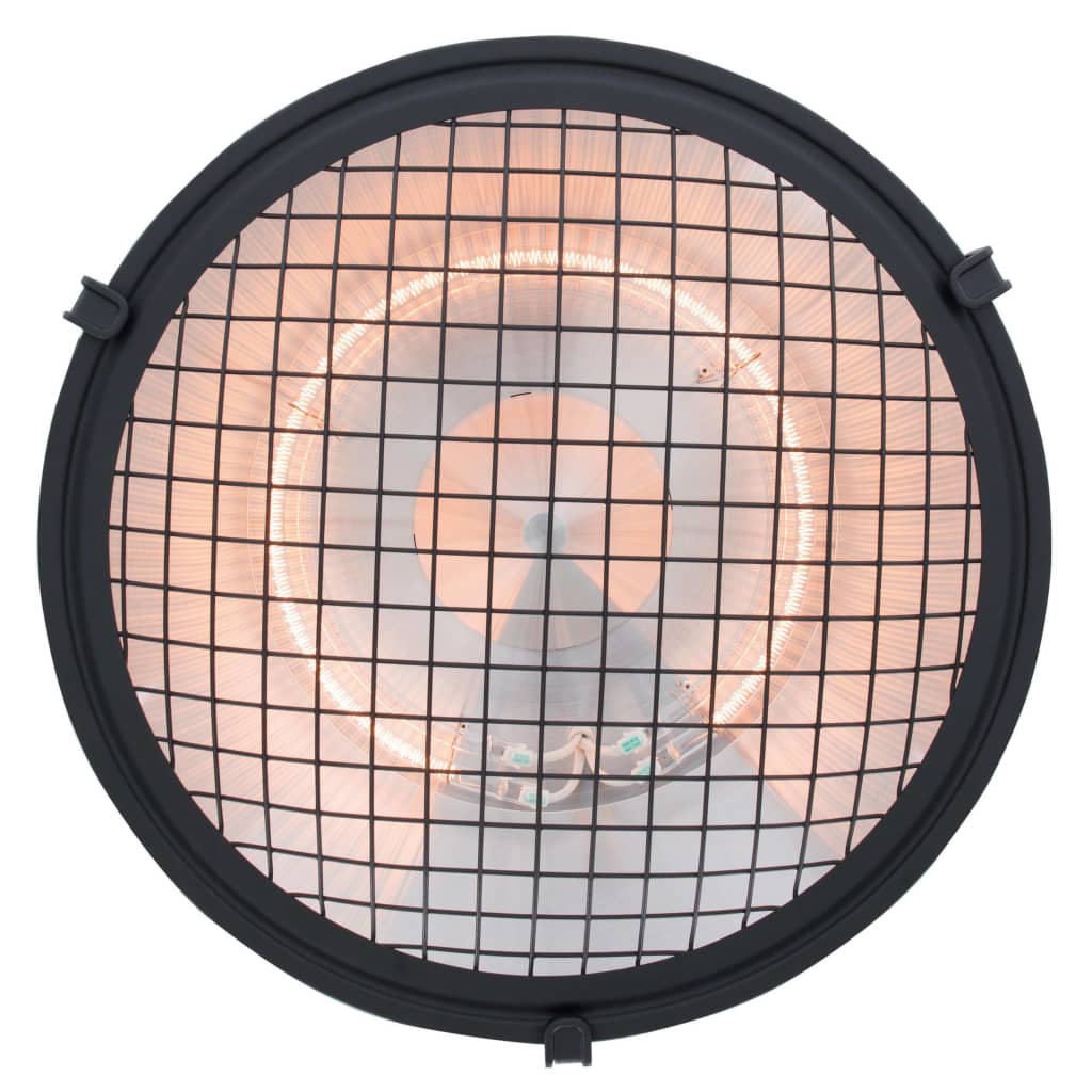 Sunred Deckenheizstrahler Indus II 2100W Halogen Schwarz