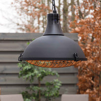 Thumbnail for Sunred Deckenheizstrahler Indus II 2100W Halogen Schwarz