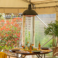 Thumbnail for Sunred Deckenheizstrahler Indus II 2100W Halogen Schwarz