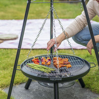 Thumbnail for RedFire Schwenkgrill mit Dreibein und Feuerschale 50 cm Schwarz