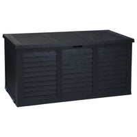 Thumbnail for ProGarden Gartenbox mit Rollen 300 L Dunkelgrau