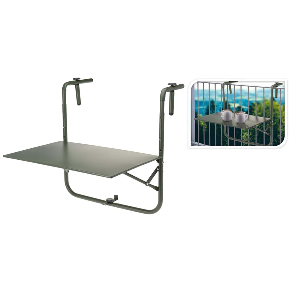 ProGarden Balkontisch Mattgrün