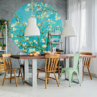 Thumbnail for WallArt Fototapete Almond Blossom Rund 190 cm