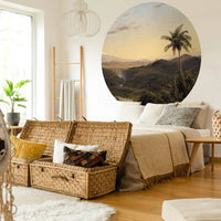 Thumbnail for WallArt Fototapete The Americas Rund 142,5 cm