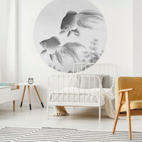 Thumbnail for WallArt Fototapete Two Goldfish Rund 190 cm