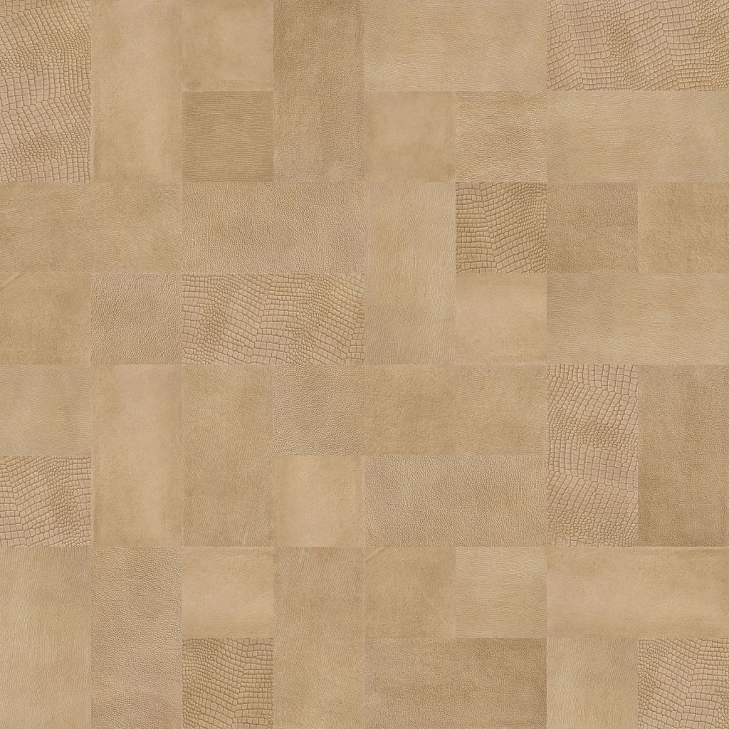 WallArt Leder-Wandpaneele Lugard 32 Stk. Vintage-Braun