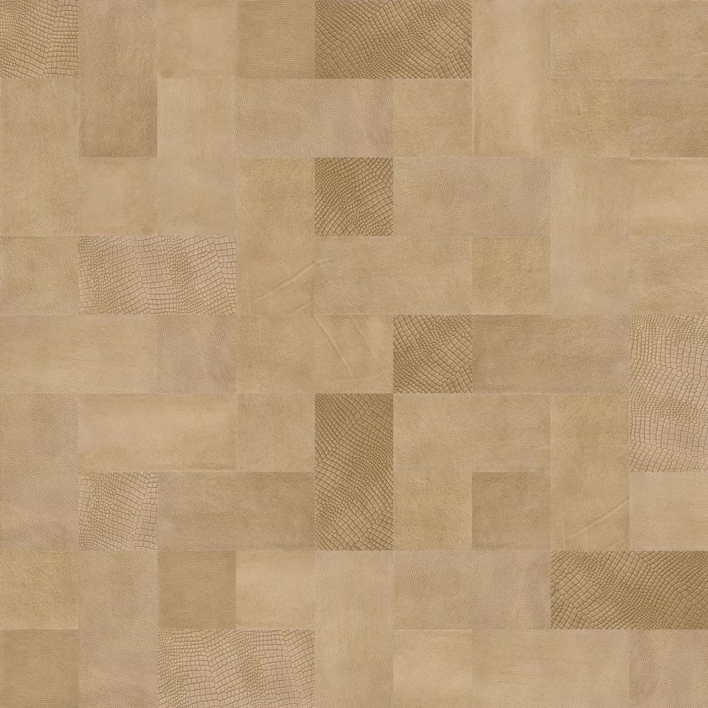 WallArt Leder-Wandpaneele Lugard 32 Stk. Vintage-Braun