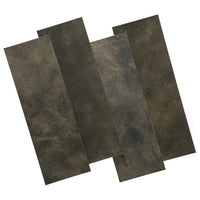 Thumbnail for WallArt Leder-Wandpaneele Hennessy 16 Stk. Schwarz Zweifarbig