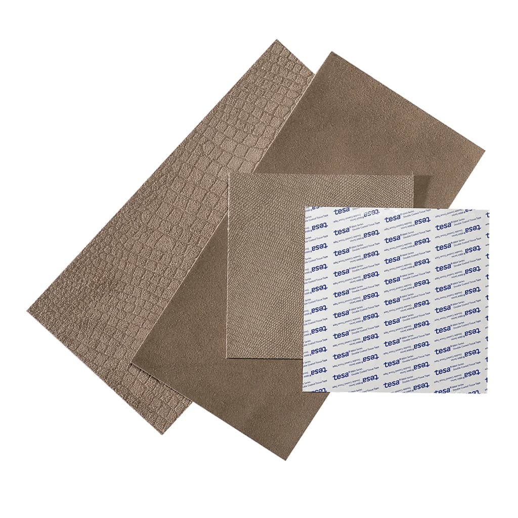 WallArt Leder-Wandpaneele Argyle 32 Stk. Taupe