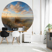 Thumbnail for WallArt Fototapete Beachlife Rund 190 cm