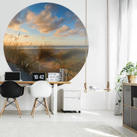 Thumbnail for WallArt Fototapete Beachlife Rund 142,5 cm