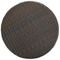 Thumbnail for Gartentisch Braun 75,5x106 cm Poly Rattan