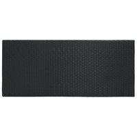 Thumbnail for Garten-Bartisch Schwarz 140,5x60,5x110,5 cm Poly Rattan