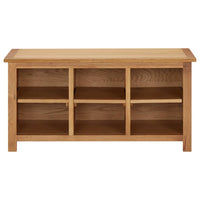 Thumbnail for Schuhregal 90x37x45 cm Eiche Massivholz