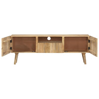 Thumbnail for TV-Schrank 140x30x49 cm Massivholz Mango