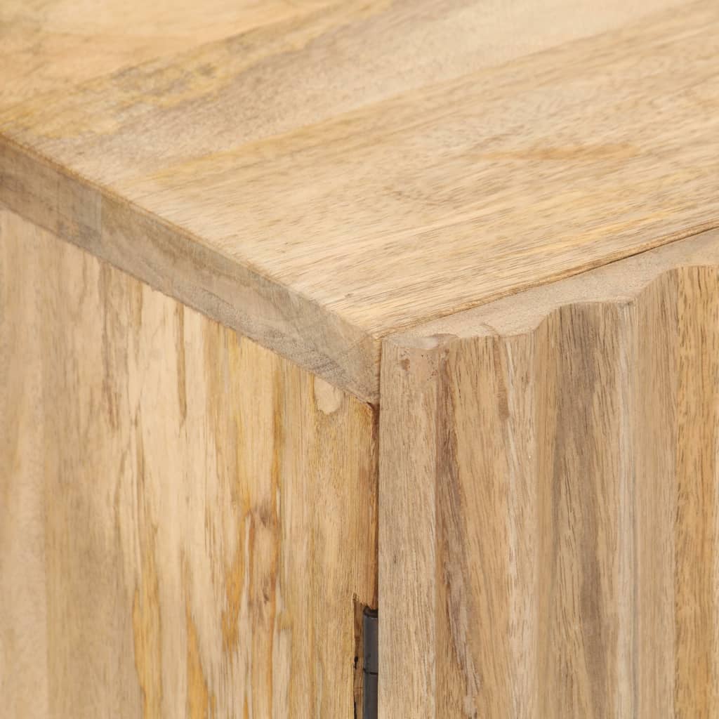 TV-Schrank 140x30x49 cm Massivholz Mango