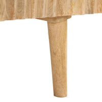 Thumbnail for TV-Schrank 140x30x49 cm Massivholz Mango