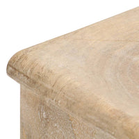 Thumbnail for Nachttisch 40 x 30 x 46 cm Massivholz Mango