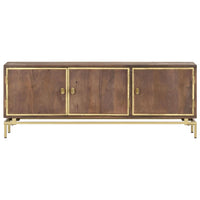 Thumbnail for TV-Schrank 120 x 30 x 46 cm Mango-Massivholz