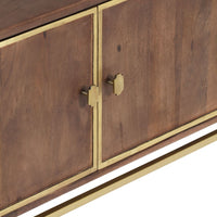 Thumbnail for TV-Schrank 120 x 30 x 46 cm Mango-Massivholz
