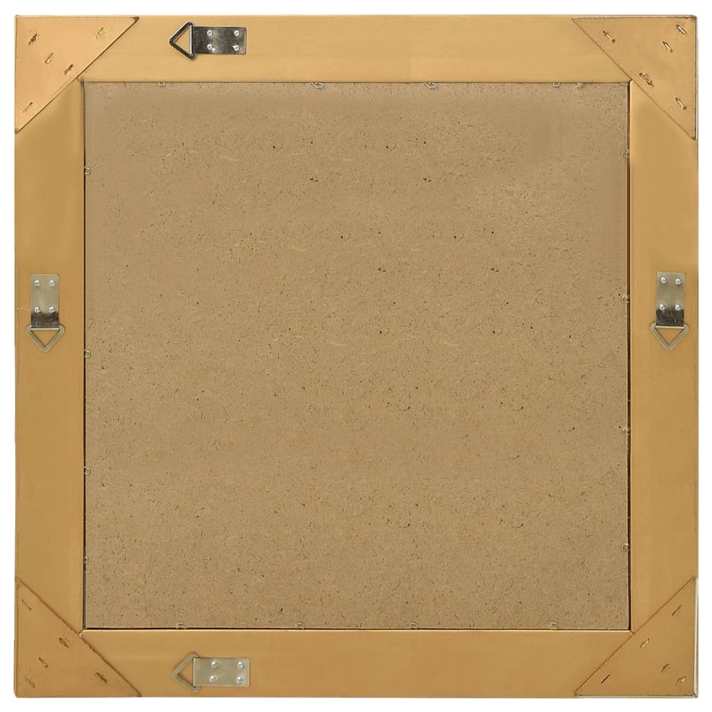 Wandspiegel im Barock-Stil 60 x 60 cm Golden