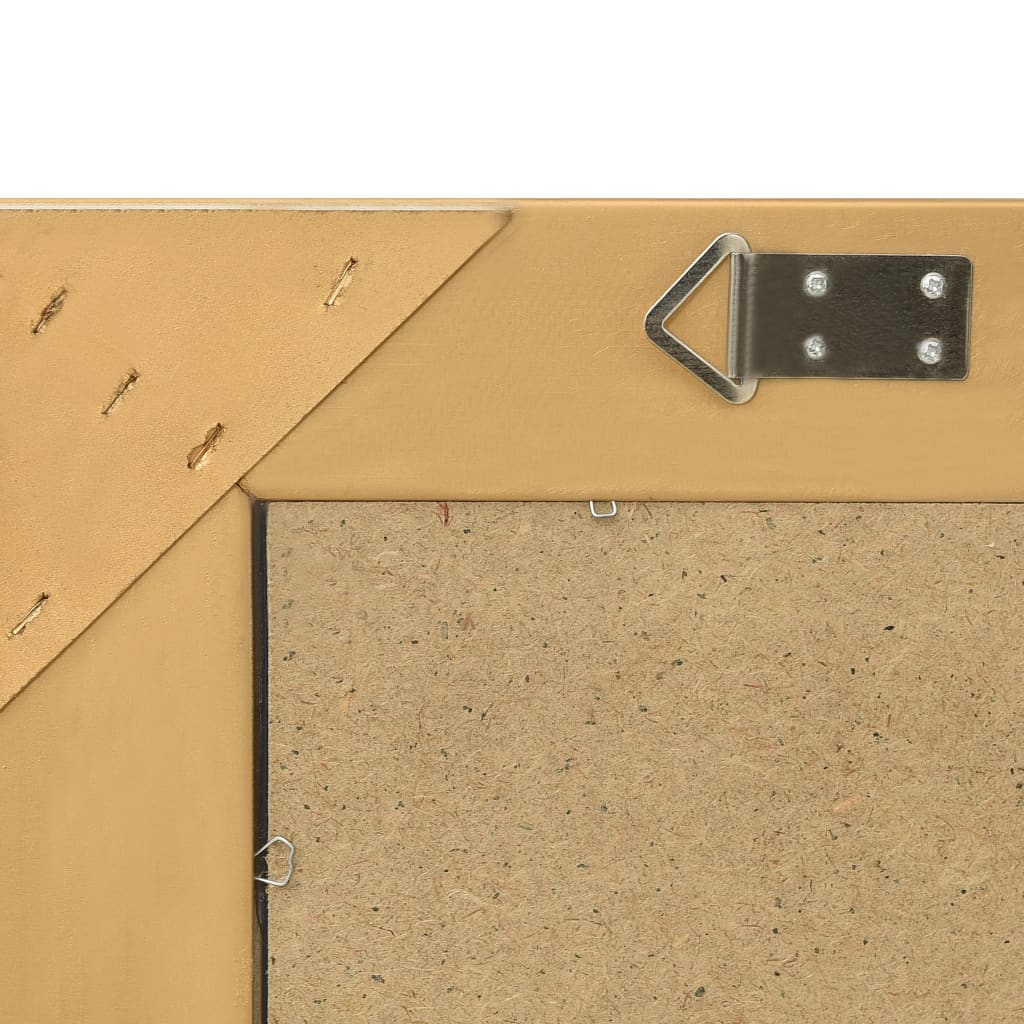 Wandspiegel im Barock-Stil 60 x 60 cm Golden
