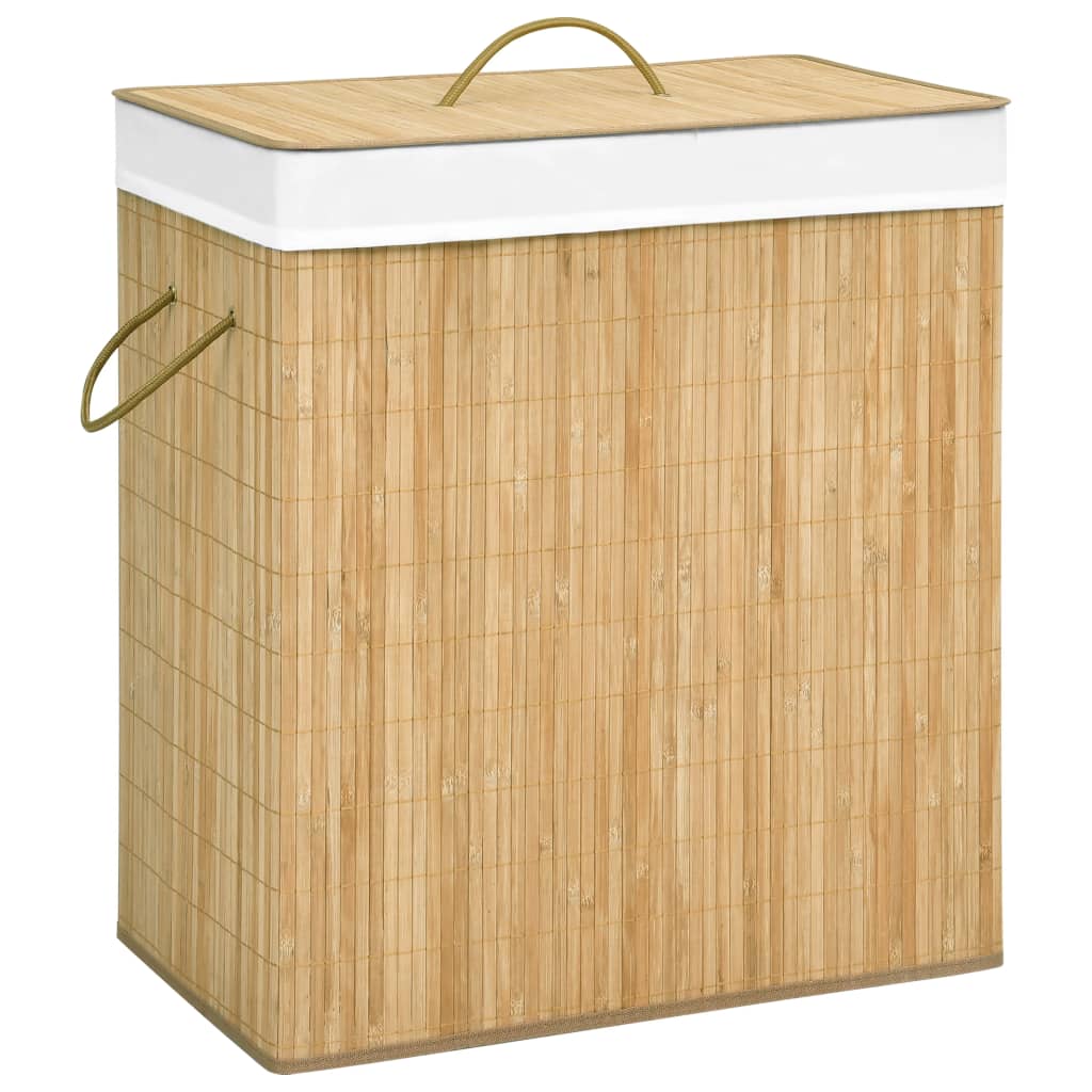 Bambus-Wäschekorb 100 L