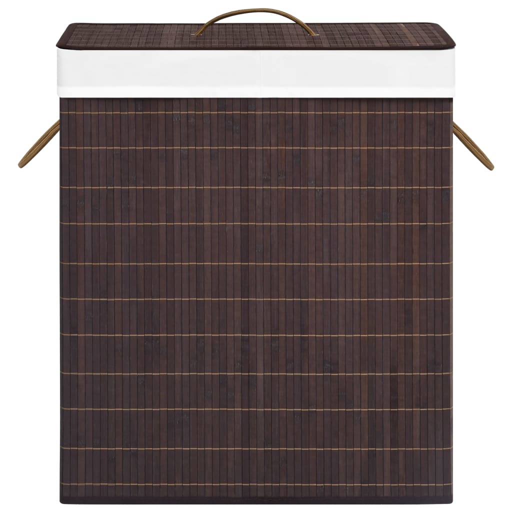 Bambus-Wäschekorb Braun 100 L
