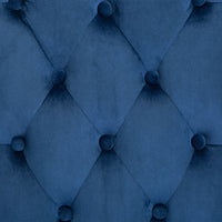 Thumbnail for Esszimmerstuhl Blau Samt