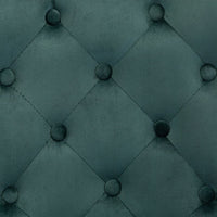 Thumbnail for Esszimmerstühle 2 Stk. Dunkelgrün Samt