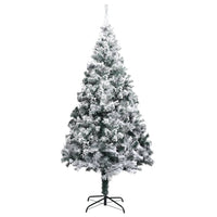 Thumbnail for Künstlicher Weihnachtsbaum Beschneit Grün 240 cm PVC