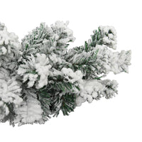 Thumbnail for Weihnachtsgirlande mit Schnee Grün 20 m PVC
